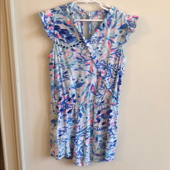 Lilly Pulitzer Other - Lilly Pulitzer girls romper, size 12-14 so cute!